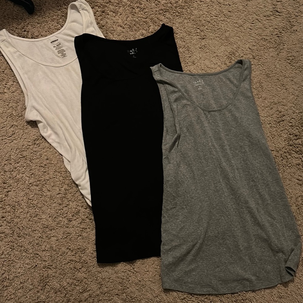 Bundle of three Maternity Tanks
